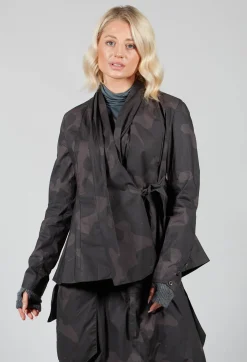Ran Wrap Over Shirt in Unique
