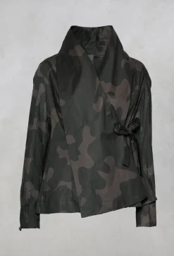 Ran Wrap Over Shirt in Unique
