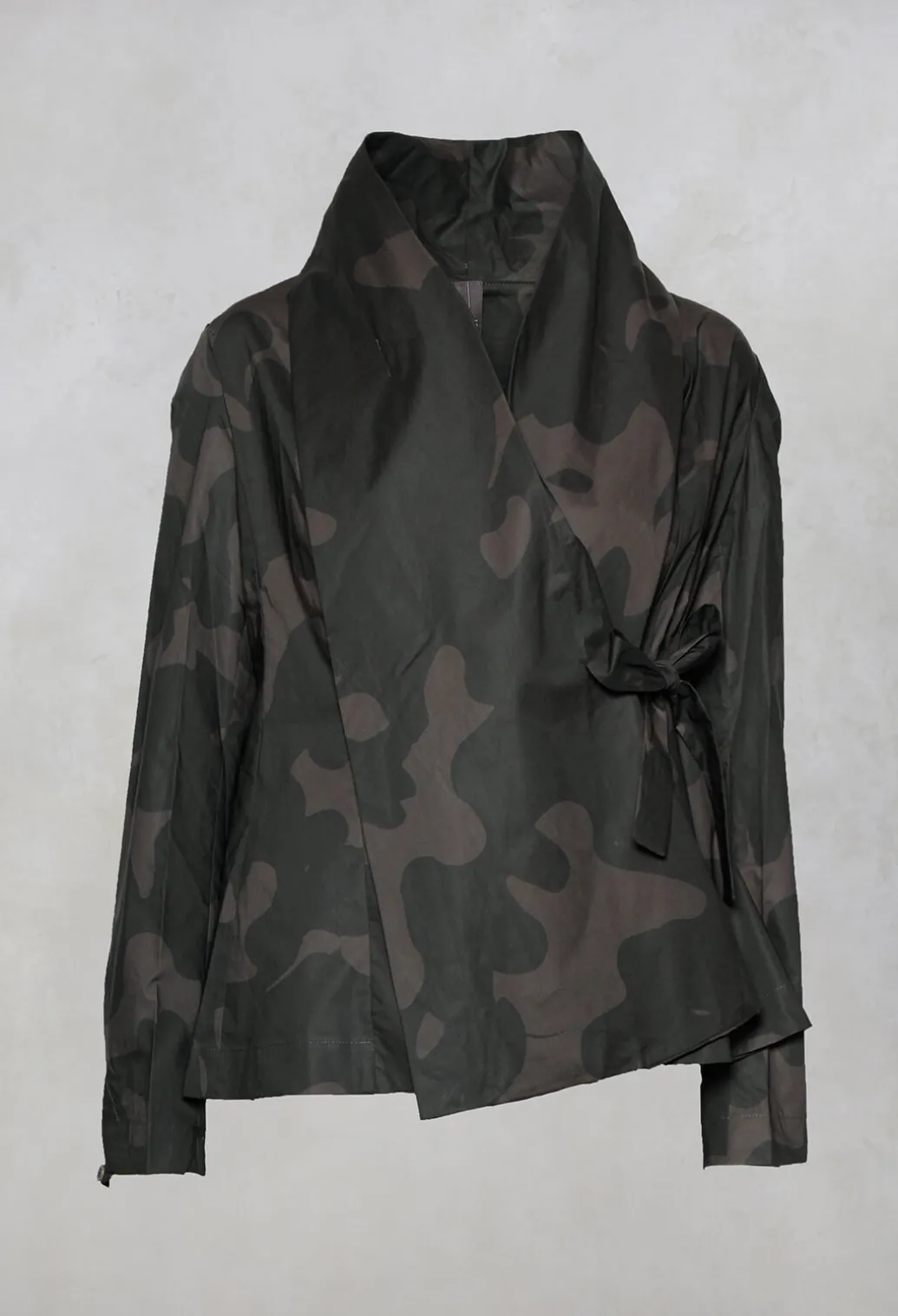 Ran Wrap Over Shirt in Unique