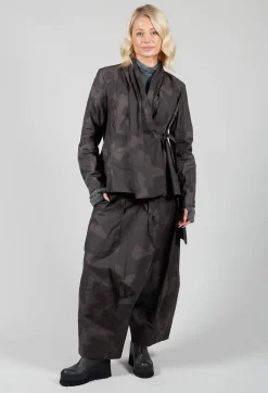 Ran Wrap Over Shirt in Unique