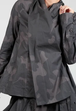 Ran Wrap Over Shirt in Unique