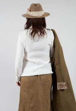 Rania Blouse in White