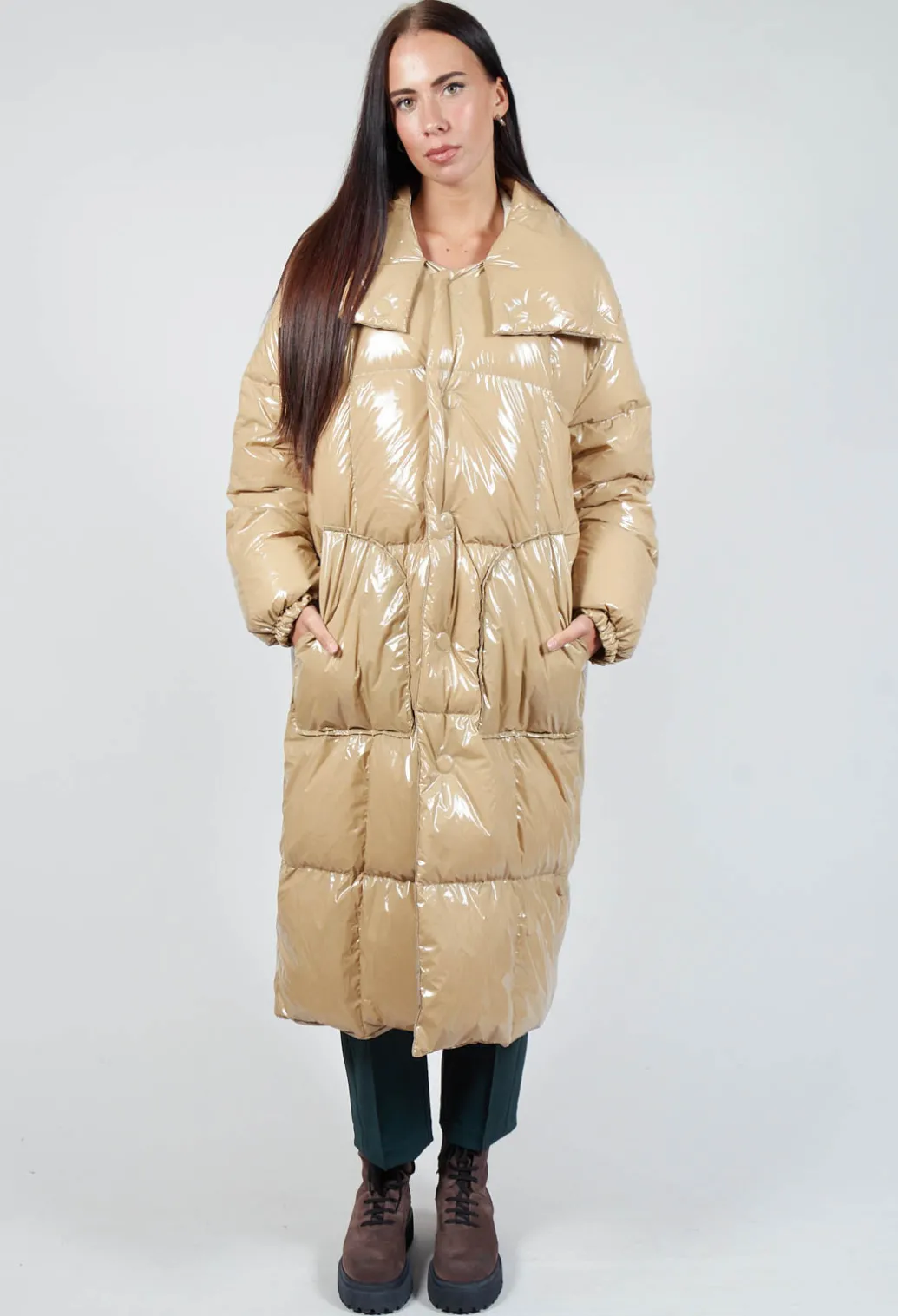Rave Coat in Nutmeg