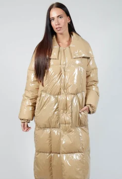 Rave Coat in Nutmeg