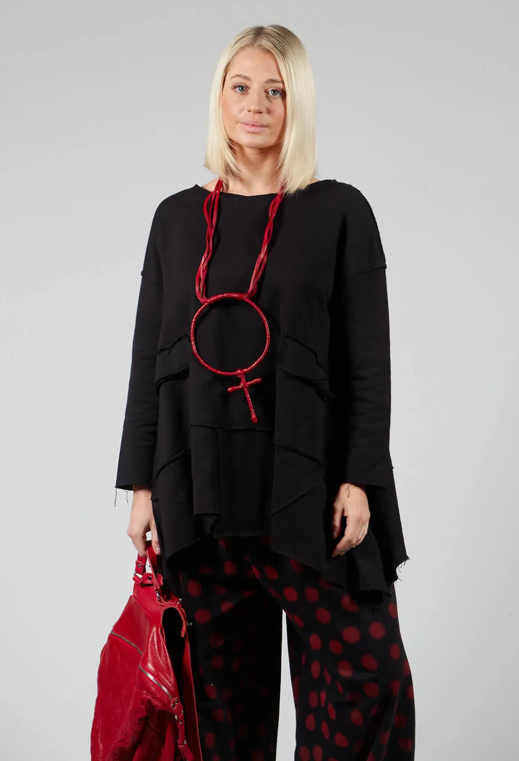 Raw Hemmed Pullover