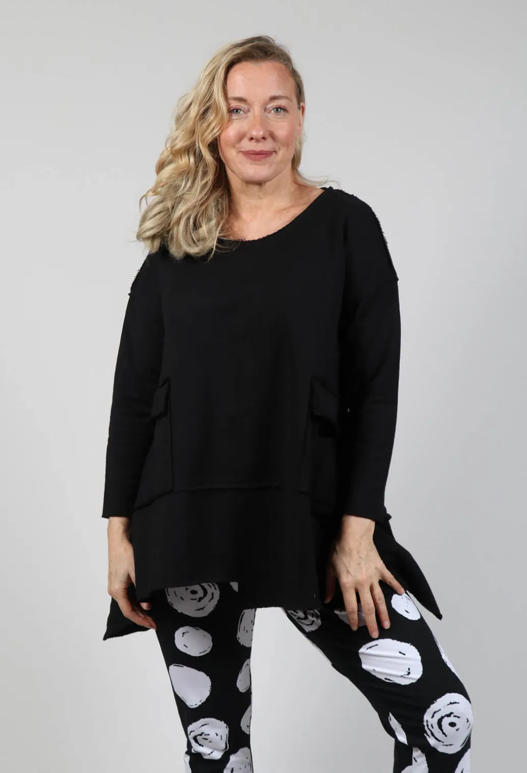 Raw Hemmed Pullover