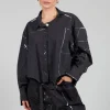 Recta Shirt in Off Black Banner