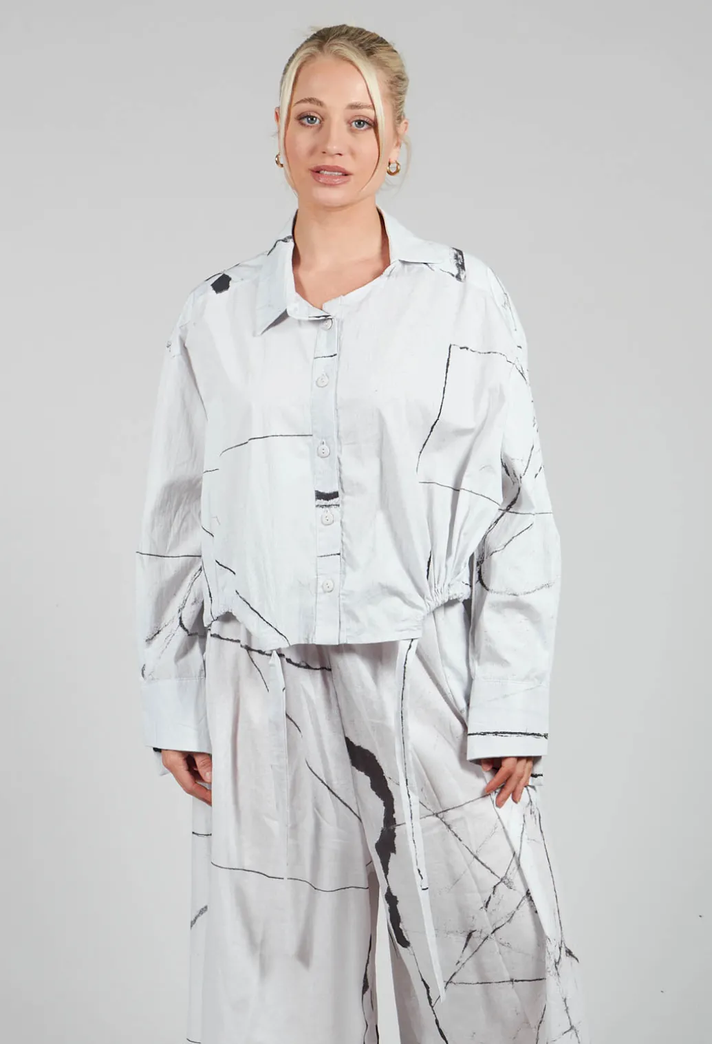 Recta Shirt in Off White Banner