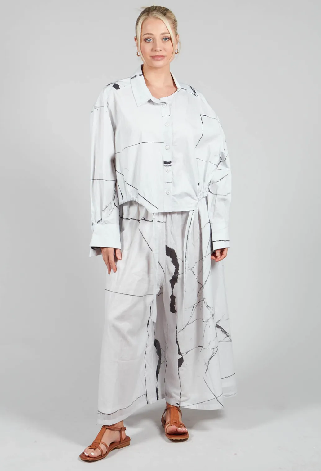 Recta Shirt in Off White Banner