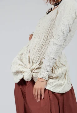 Regen Dress in Stroh