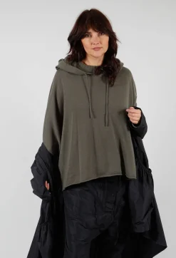 Relaxed Fit Hooded Jumper in Camp
