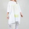 Relaxed Fit Jersey Dress with Motif in Sun Print