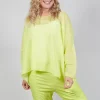 Relaxed Fit Jumper with Motif in Sun Jacquard