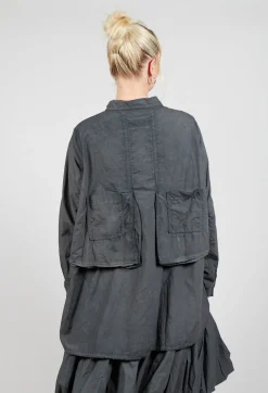 Relaxed Fit Shirt in Coal Cloud