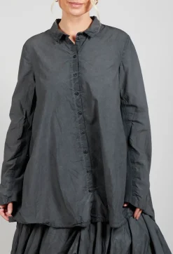 Relaxed Fit Shirt in Coal Cloud
