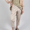 Relaxed Geisha Trousers in Rattan