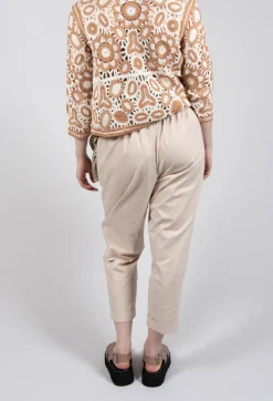 Relaxed Geisha Trousers in Rattan