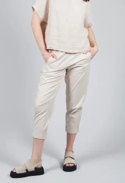 Relaxed Geisha Trousers in Rattan