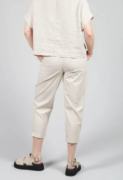 Relaxed Geisha Trousers in Rattan