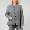 Relaxed Jacket in Salt and Pepper