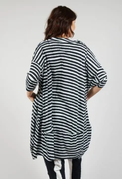 Relaxed Jersey Dress in Black Print