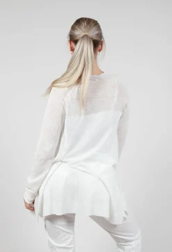 Relaxed Jumper in Starwhite
