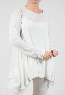 Relaxed Jumper in Starwhite