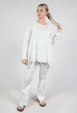 Relaxed Jumper in Starwhite