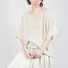 Relaxed Knitted Top in Galaxy