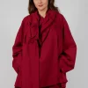 Relaxed Ruched Jacket in Sunset