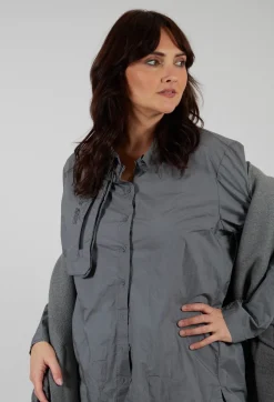 Relaxed Shirt in Rock Print