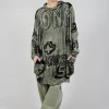 Relaxed Tunic Dress in Defender Print