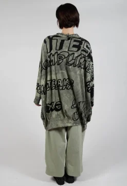 Relaxed Tunic Dress in Defender Print