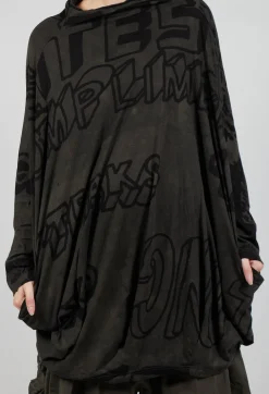 Relaxed Tunic Dress in Jungle Print