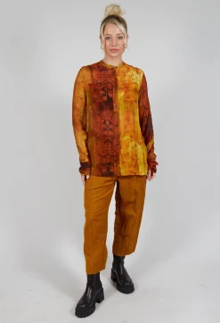 Renaissance Shirt in Stained Orange