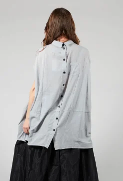Reversible Shirt in Light Grey