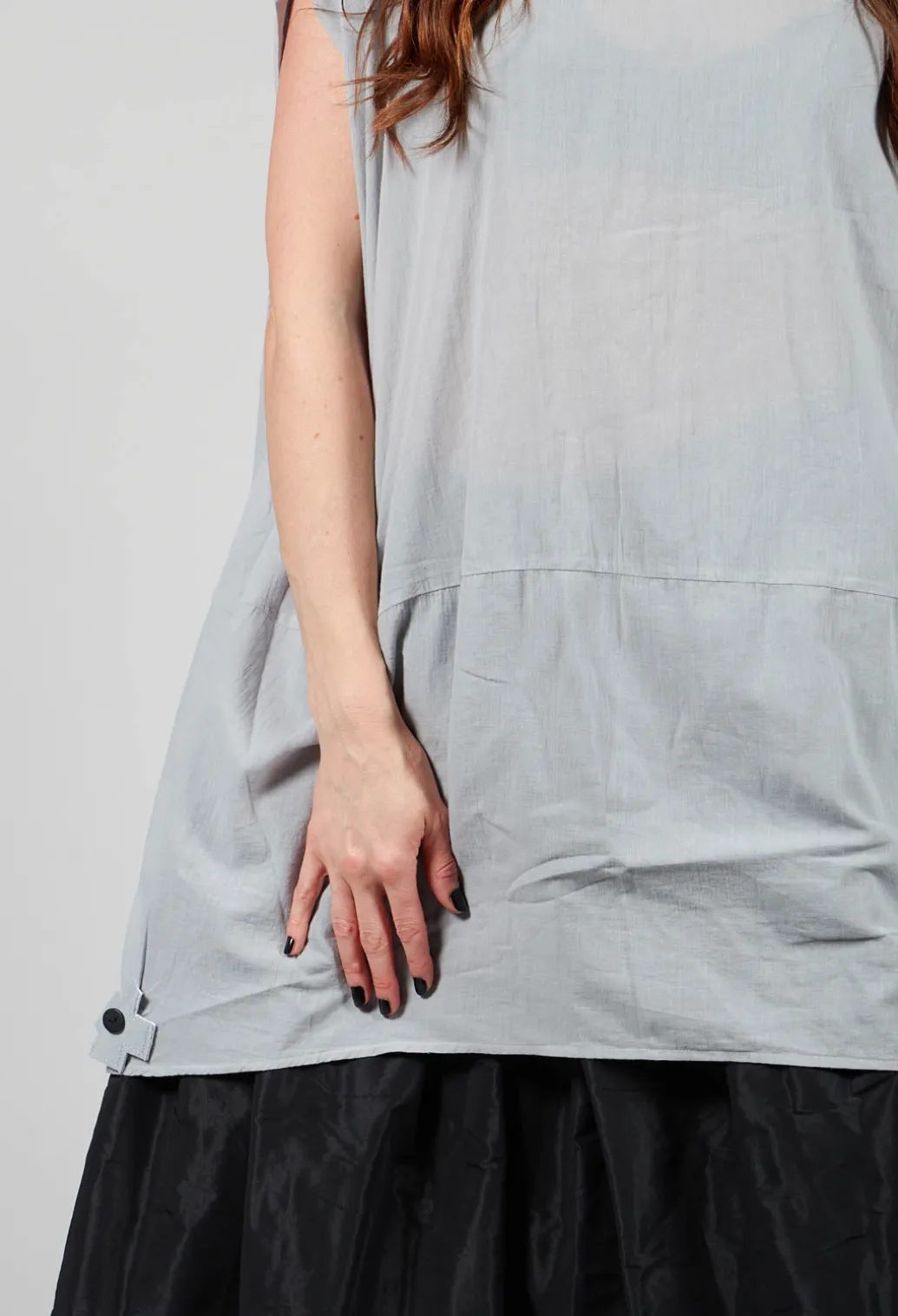 Reversible Shirt in Light Grey