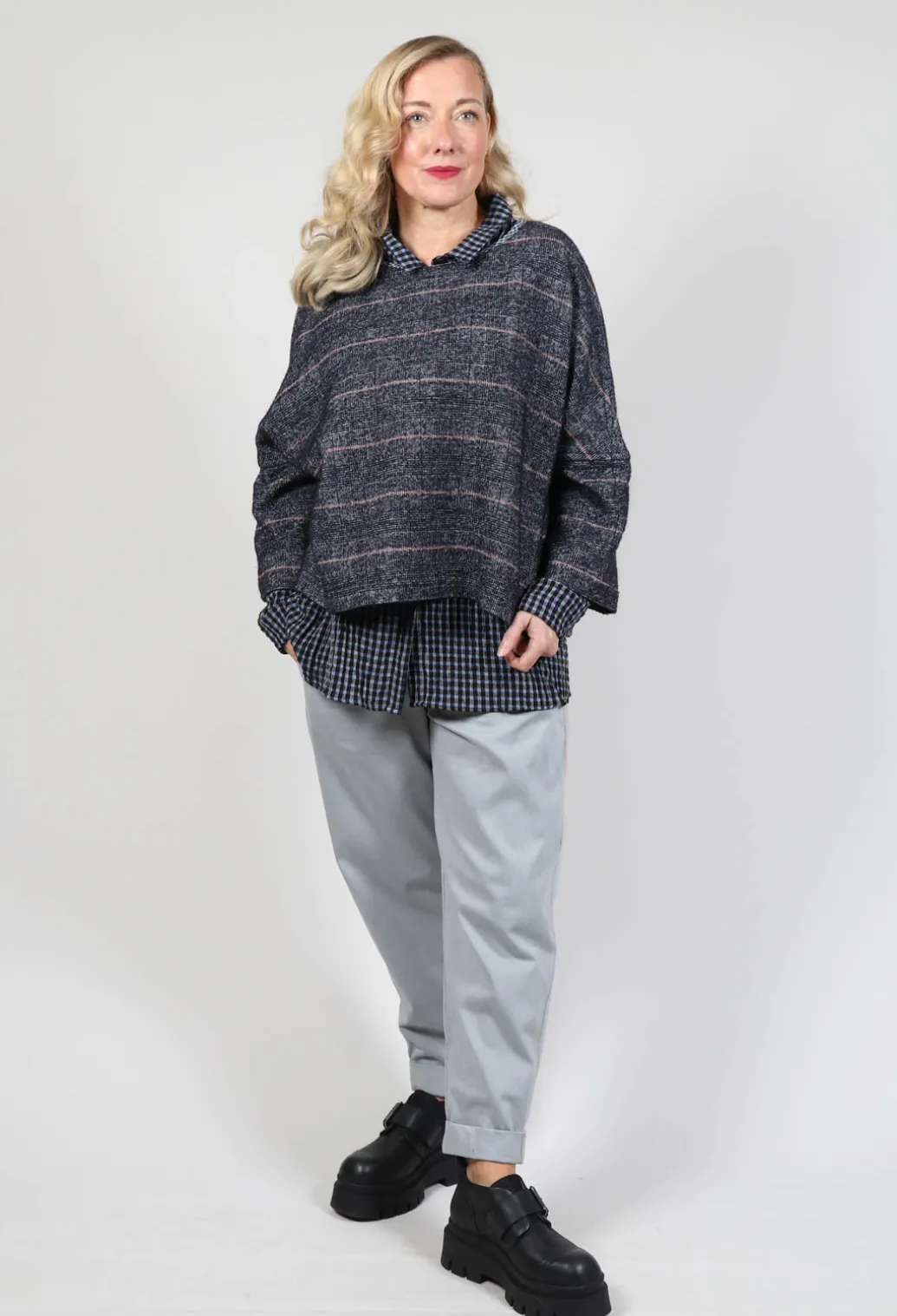 Reversible Vari Shirt in Dark Knight Print