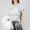 Ridere Reversible Shirt in Black and White