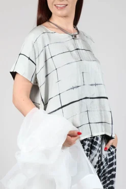 Ridere Reversible Shirt in Black and White