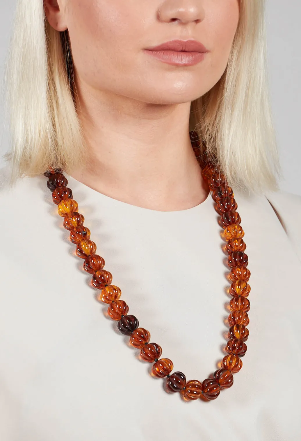 Rita Necklace in Tortoise Shell