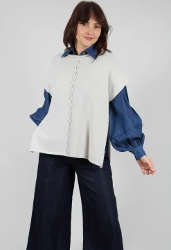 Rockstar Top in Fog