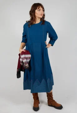 Roma Dress in Navy