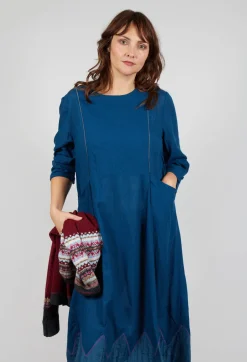 Roma Dress in Navy