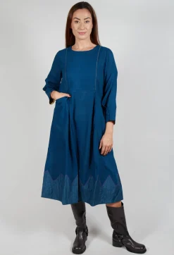 Roma Dress in Navy