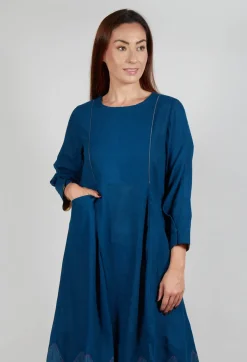 Roma Dress in Navy