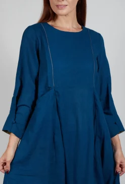 Roma Dress in Navy