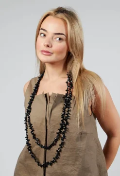 Roma Necklace in Black