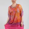 Romance Blouse in Orange