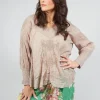 Romari Blouse in Pearl Grey